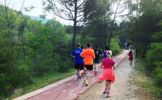 Entrenamiento para la 10k Alcoy Unión Alcoyana Seguros